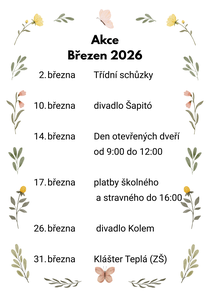 Akce Březen 2026