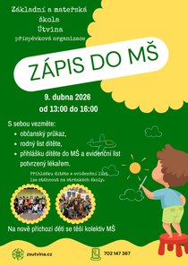 Zápis do MŠ 2026